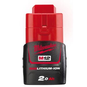 Milwaukee M12 B2 Redlithium-Ion 12V 2,0Ah Akumulatorska baterija M12 B2