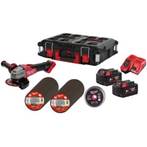 Milwaukee M18 FSAG125XB-100P SET Kotna brusilka