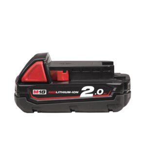 Milwaukee M18 B2 Redlithium-Ion 18V 2,0Ah Akumulatorska baterija