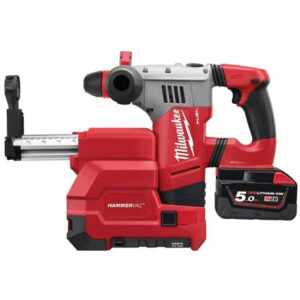 Milwaukee M28 CHPXDE-502C FUEL Kombinirano kladivo v kompletu s sesalnikom