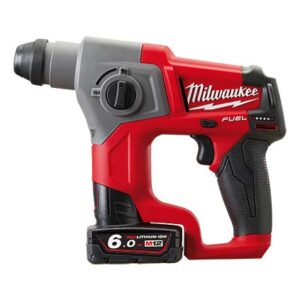 Milwaukee M12 CH-602X FUEL vrtalno kladivo SDS plus 6.0 Ah