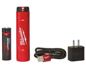 Milwaukee L4 NRG-201 Set USB akumulator in polnilnik