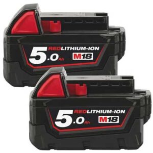 Milwaukee M18 B502 2x akumulator M18 Redlithium