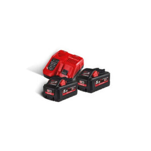 Milwaukee M18 HNRG-552 Set 2x akumulatorjev 5,5 Ah in polnilnik