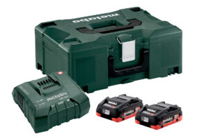 METABO SET 2 X LIHD 4.0 AH + ASC145 + METALOC (685130000)